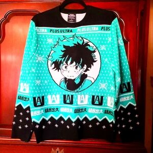 MY Hero Academy Anime sweater